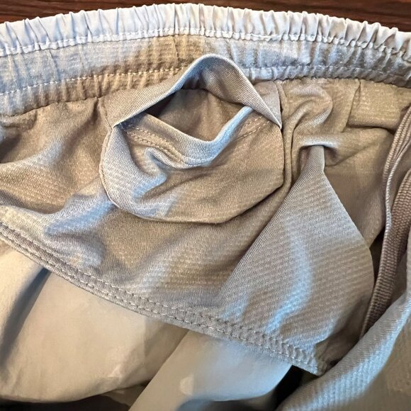 Ron Jon Surf Shop Blue Flamingo Palm‎ Unlined Swim Board Shorts Trunks Sz 30 - Picture 8 of 8